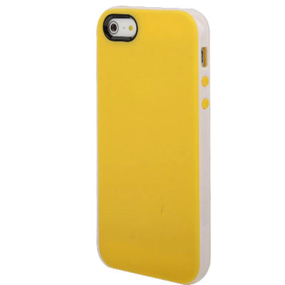 Detachable TPU Protective Case + Plastic Bumper Frame for iPhone 5 & 5s & SE
