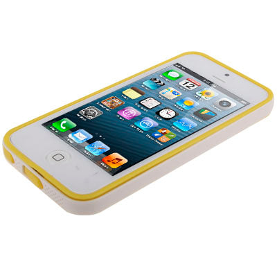 Detachable TPU Protective Case + Plastic Bumper Frame for iPhone 5 & 5s & SE