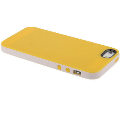 Detachable TPU Protective Case + Plastic Bumper Frame for iPhone 5 & 5s & SE