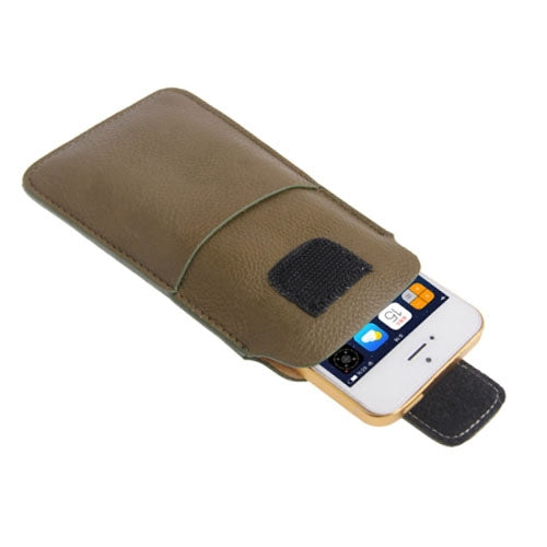 Litchi Texture Leather Case Pocket Sleeve Bag for iPhone 5 & 5C & 5S / iPhone 4 & 4S / Galaxy S IV mini / i9190