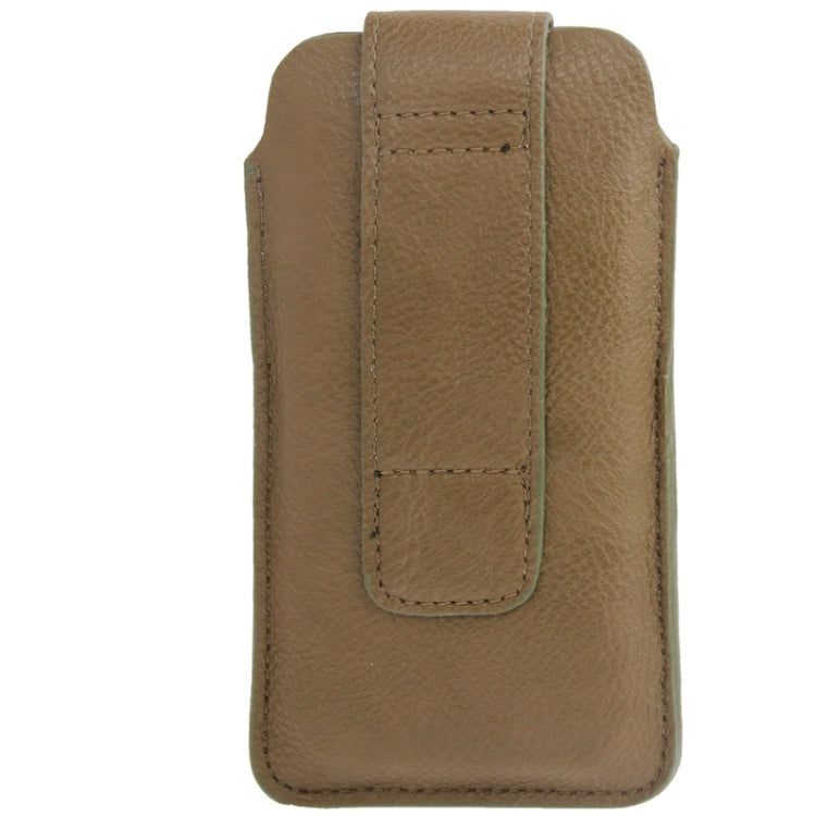 Litchi Texture Leather Case Pocket Sleeve Bag for iPhone 5 & 5C & 5S / iPhone 4 & 4S / Galaxy S IV mini / i9190