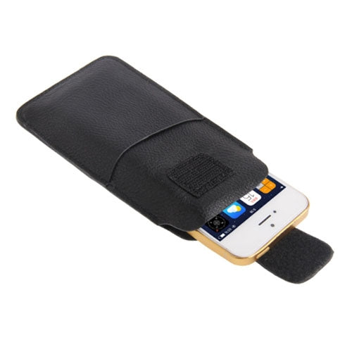 Litchi Texture Leather Case Pocket Sleeve Bag for iPhone 5 & 5C & 5S / iPhone 4 & 4S / Galaxy S IV mini / i9190
