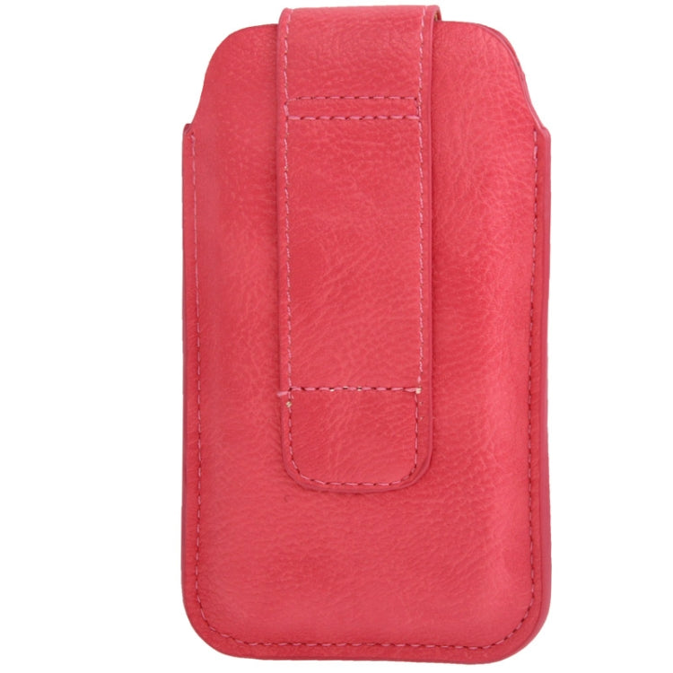 Litchi Texture Leather Case Pocket Sleeve Bag for iPhone 5 & 5C & 5S / iPhone 4 & 4S / Galaxy S IV mini / i9190