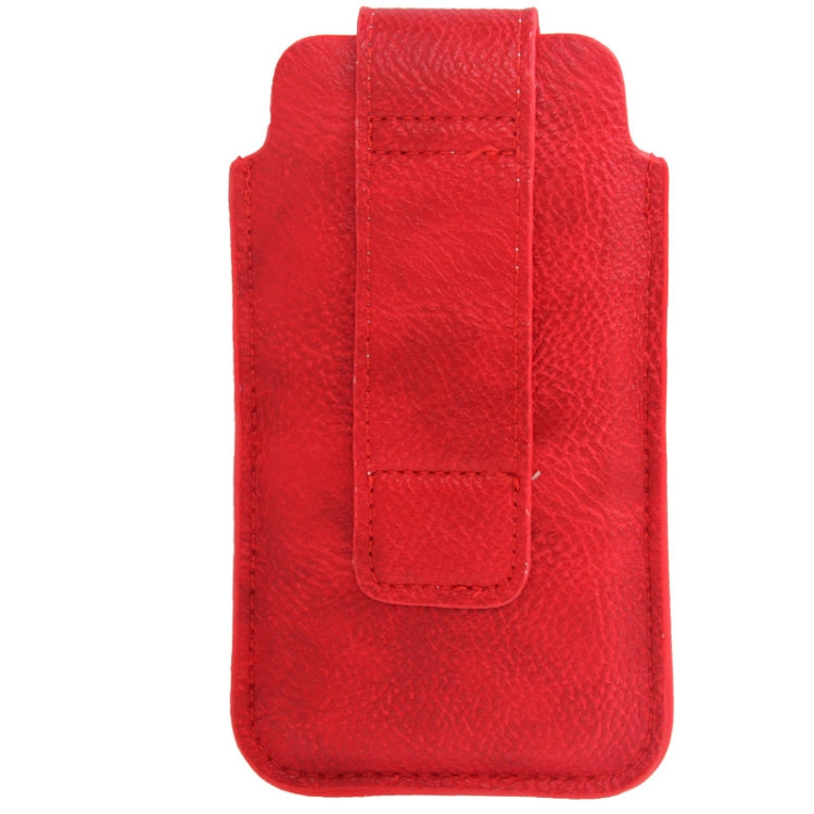 Litchi Texture Leather Case Pocket Sleeve Bag for iPhone 5 & 5C & 5S / iPhone 4 & 4S / Galaxy S IV mini / i9190