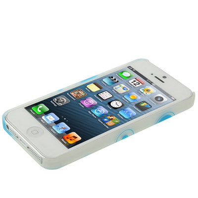 Bubble Pattern Fluorescent Effect Plastic Case for iPhone 5 & 5s & SE