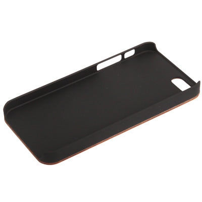 Rosewood Material Plastic Protection Case for iPhone 5 & 5s & SE