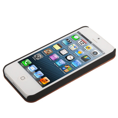 Rosewood Material Plastic Protection Case for iPhone 5 & 5s & SE