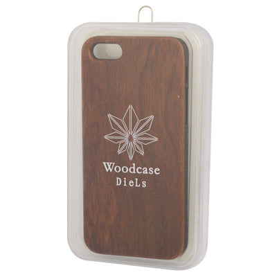 Rosewood Material Plastic Protection Case for iPhone 5 & 5s & SE
