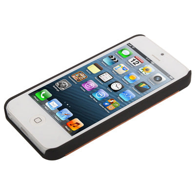 Protective Plastic Case with Rosewood Skin for iPhone 5 & 5s & SE