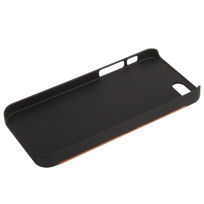 Protective Plastic Case with Rosewood Skin for iPhone 5 & 5s & SE