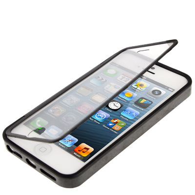 Transparent Flip TPU Case for iPhone 5 & 5s & SE & SE