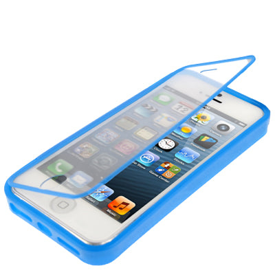 Transparent Flip TPU Case for iPhone 5 & 5s & SE & SE
