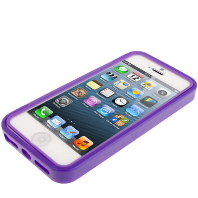 Transparent Flip TPU Case for iPhone 5 & 5s & SE & SE