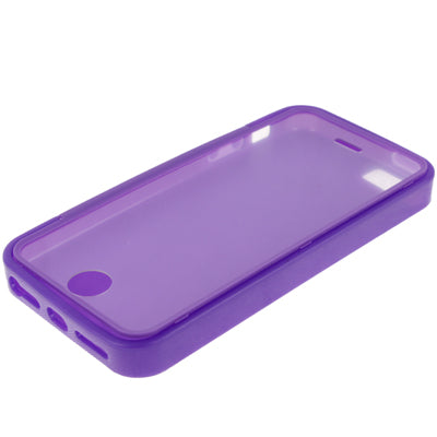 Transparent Flip TPU Case for iPhone 5 & 5s & SE & SE