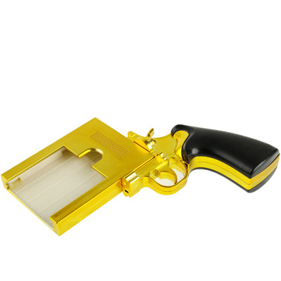 Handgun Style Plating Skinning Plastic Shell for iPhone 5 & 5s & SE