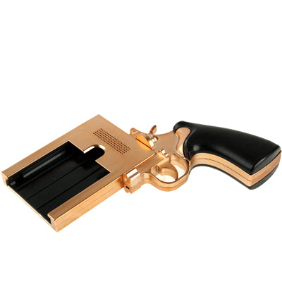Handgun Style Plating Skinning Plastic Shell for iPhone 5 & 5s & SE