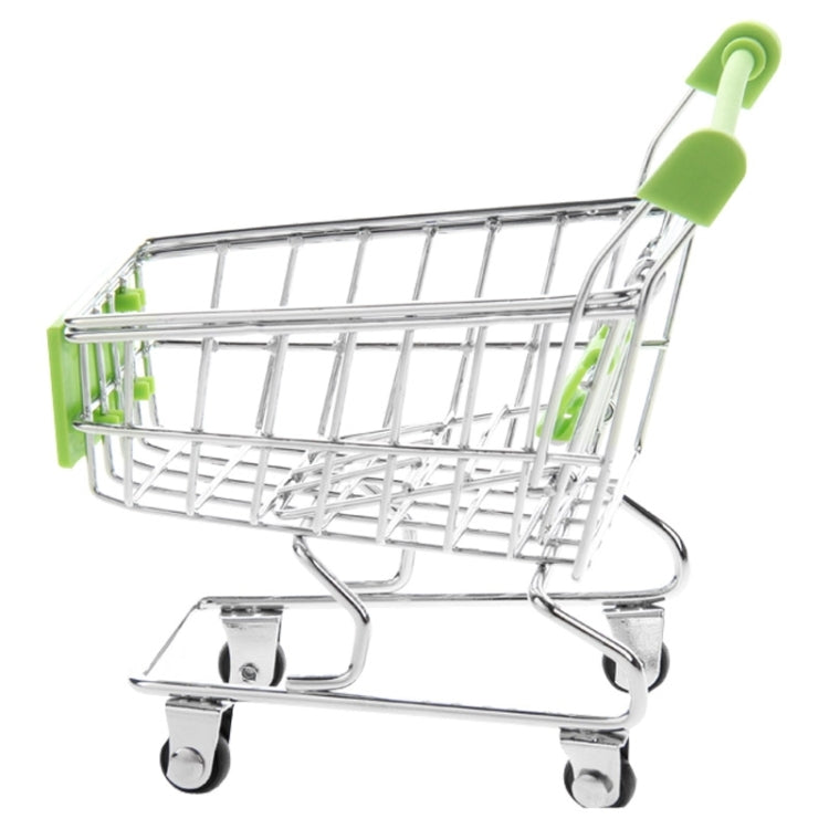 Universal Mini Grocery Shopping Cart Style Desktop Storage Box / Holder
