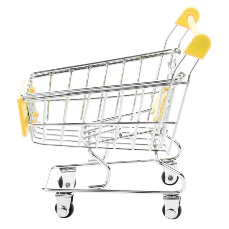 Universal Mini Grocery Shopping Cart Style Desktop Storage Box / Holder