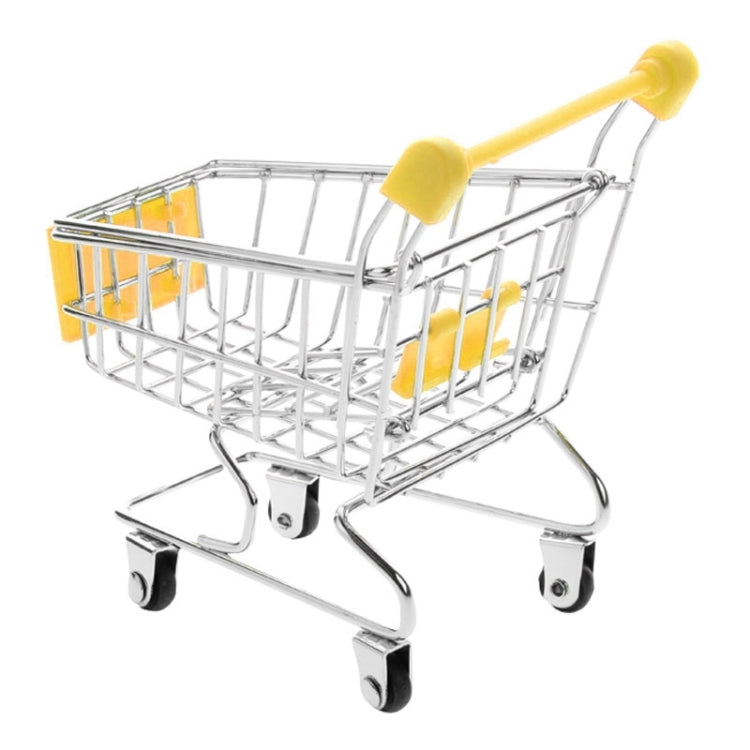 Universal Mini Grocery Shopping Cart Style Desktop Storage Box / Holder