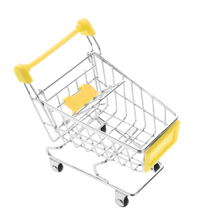 Universal Mini Grocery Shopping Cart Style Desktop Storage Box / Holder