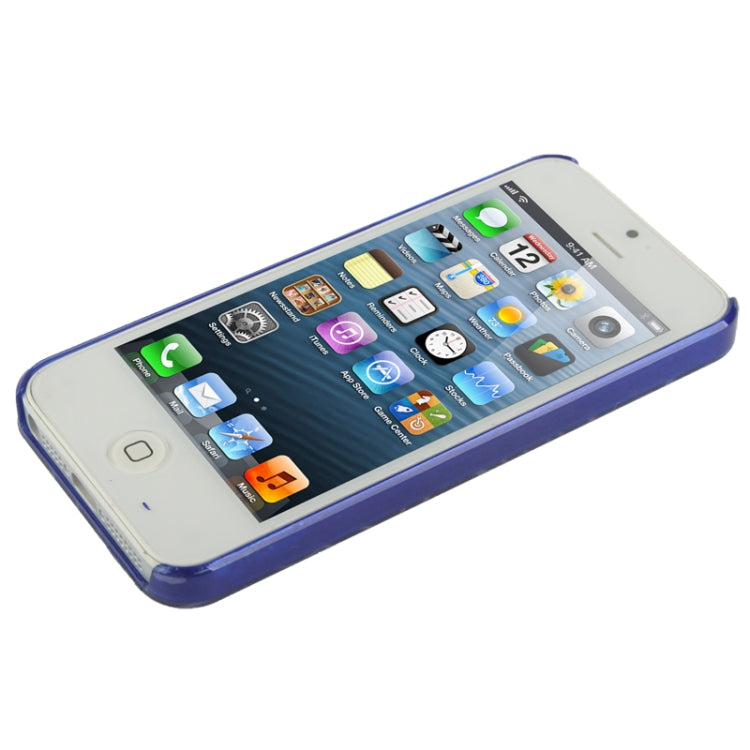 Spiral Decorative Pattern Smooth Surface Plastic Case for iPhone 5 & 5s & SE