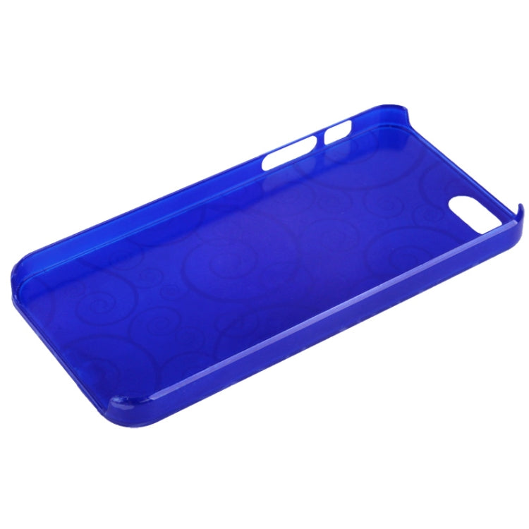Spiral Decorative Pattern Smooth Surface Plastic Case for iPhone 5 & 5s & SE