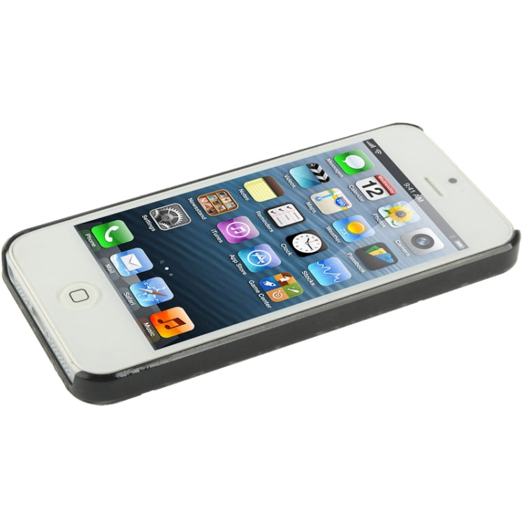 Spiral Decorative Pattern Smooth Surface Plastic Case for iPhone 5 & 5s & SE