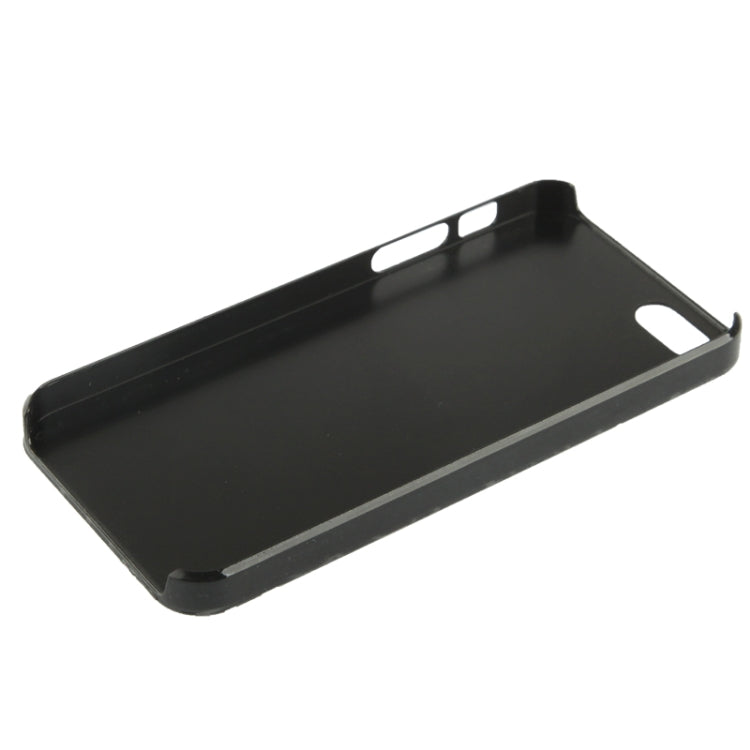 Spiral Decorative Pattern Smooth Surface Plastic Case for iPhone 5 & 5s & SE