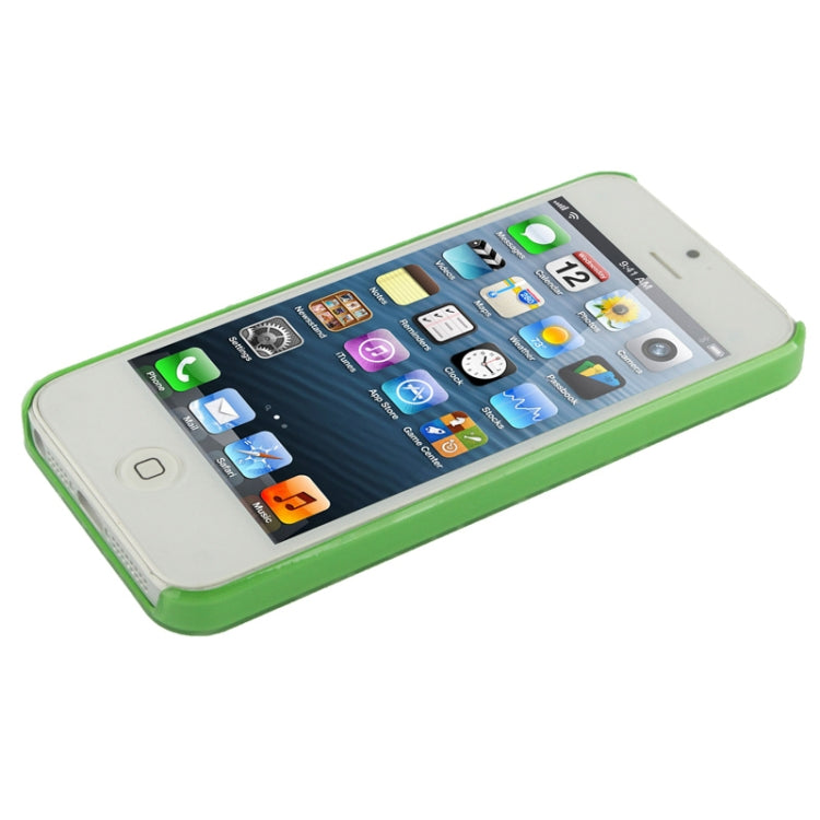 Spiral Decorative Pattern Smooth Surface Plastic Case for iPhone 5 & 5s & SE