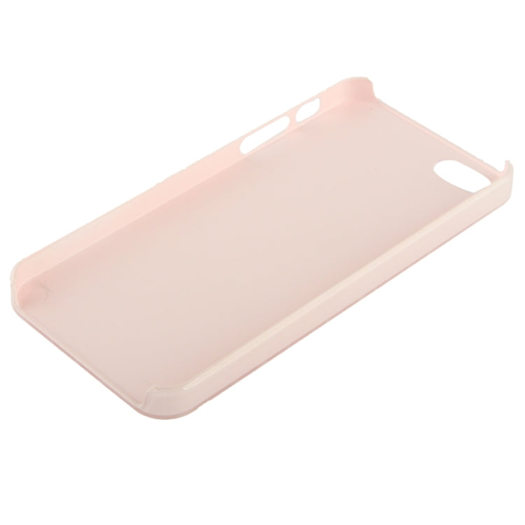 Spiral Decorative Pattern Smooth Surface Plastic Case for iPhone 5 & 5s & SE