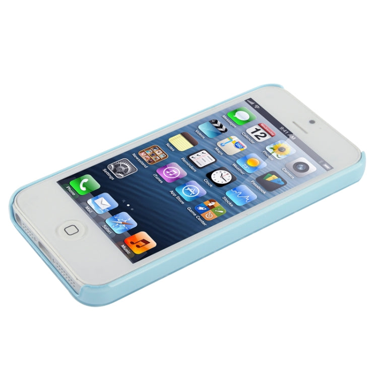 Spiral Decorative Pattern Smooth Surface Plastic Case for iPhone 5 & 5s & SE