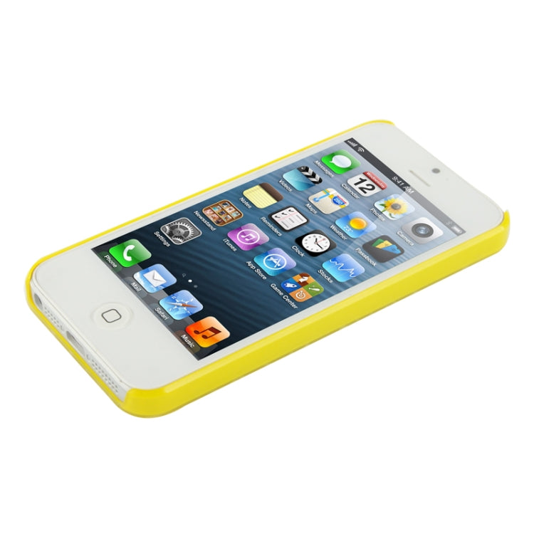 Spiral Decorative Pattern Smooth Surface Plastic Case for iPhone 5 & 5s & SE