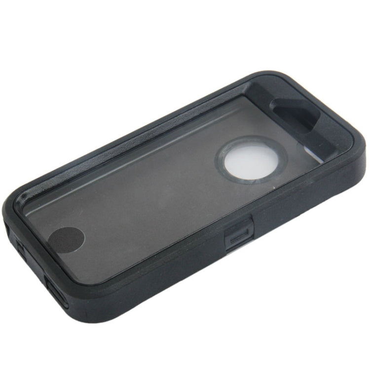 Plastic + Screen Protector + TPU Combination Case for iPhone 5 & 5s & SE