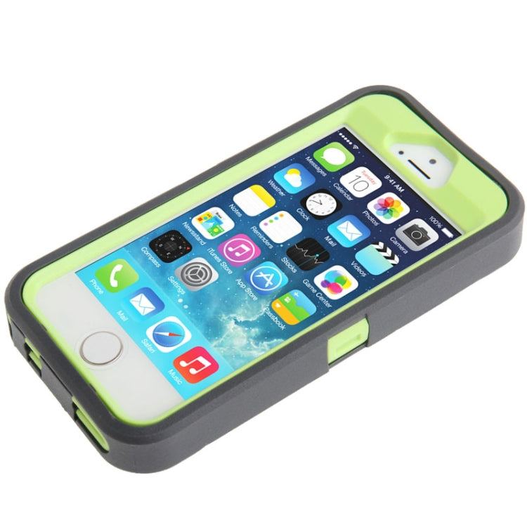 Plastic + Screen Protector + TPU Combination Case for iPhone 5 & 5s & SE
