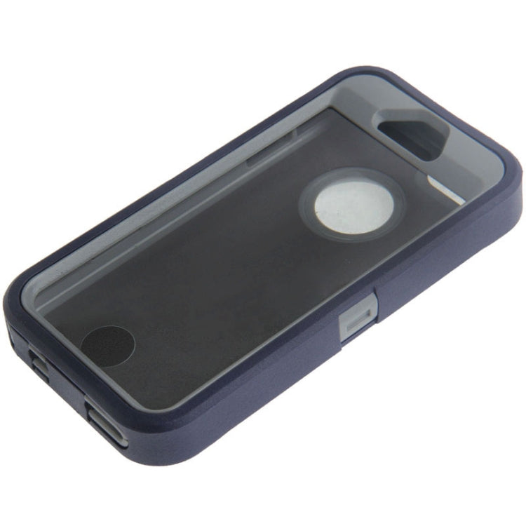 Plastic + Screen Protector + TPU Combination Case for iPhone 5 & 5s & SE