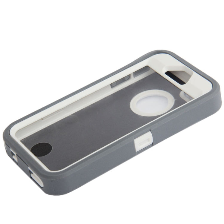 Plastic + Screen Protector + TPU Combination Case for iPhone 5 & 5s & SE