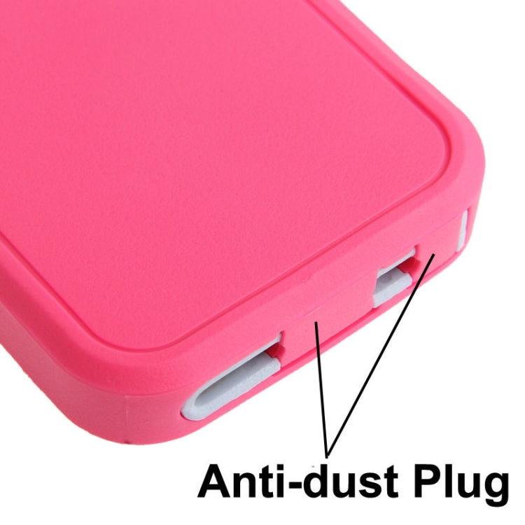 Plastic + Screen Protector + TPU Combination Case for iPhone 5 & 5s & SE