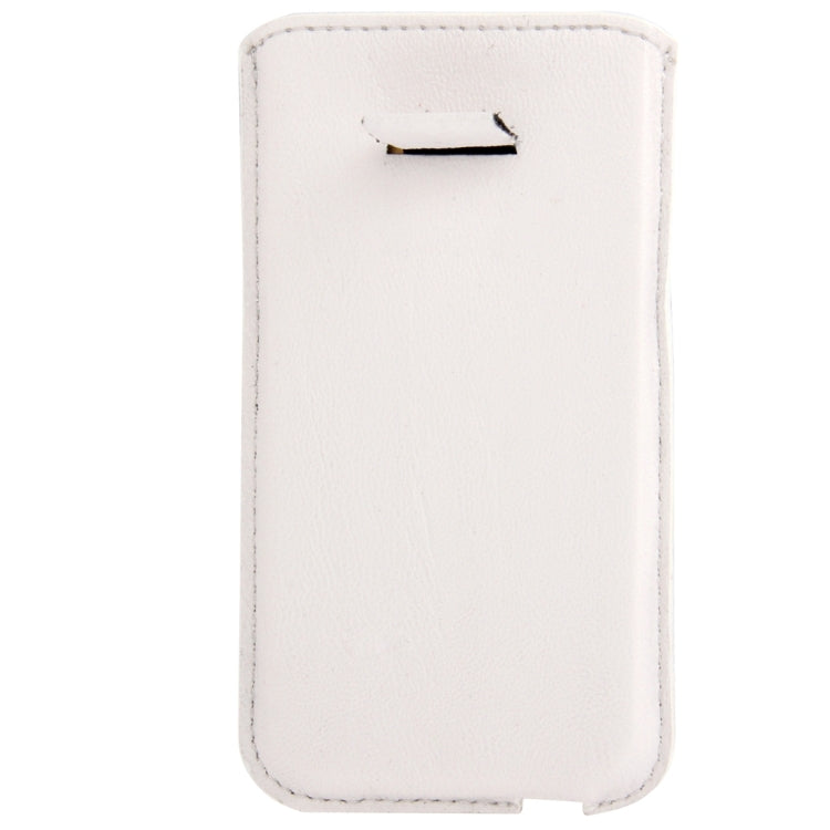 Litchi Texture Leather Case Pocket Sleeve Bag with Pull Up Tab & Call Display ID for iPhone 5 & 5s & SE & SE & 5C