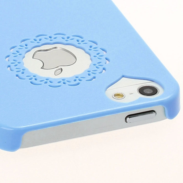 Engraving Flower Plastic Protective Case for iPhone 5 & 5s & SE