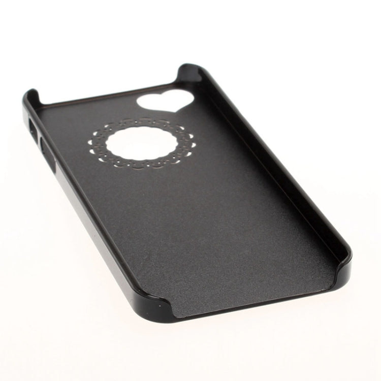 Engraving Flower Plastic Protective Case for iPhone 5 & 5s & SE
