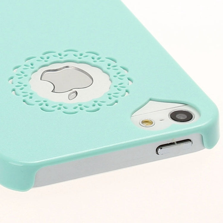 Engraving Flower Plastic Protective Case for iPhone 5 & 5s & SE