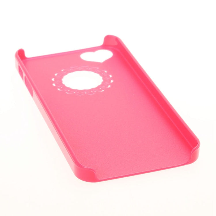 Engraving Flower Plastic Protective Case for iPhone 5 & 5s & SE