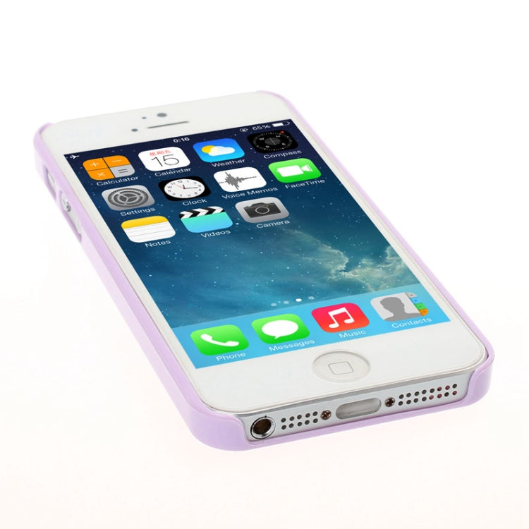 Engraving Flower Plastic Protective Case for iPhone 5 & 5s & SE