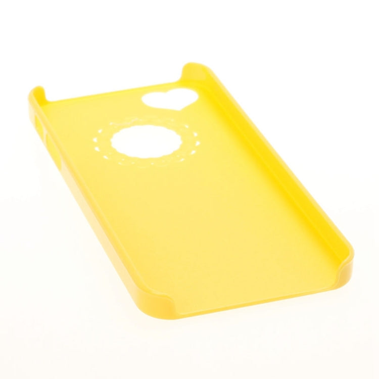 Engraving Flower Plastic Protective Case for iPhone 5 & 5s & SE