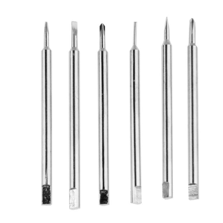 889, 6 in 1 Magnetic Precision Multi Function Electronic Tools Sets for Apple iPhone / Universal Other Mobile Phone