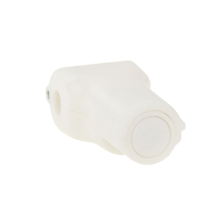 12 PCS White ABS Display Hook / Security Lock Hook