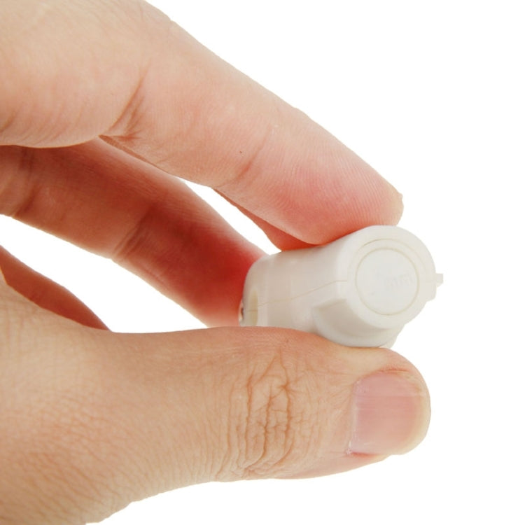 12 PCS White ABS Display Hook / Security Lock Hook