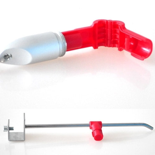 12 PCS White ABS Display Hook / Security Lock Hook