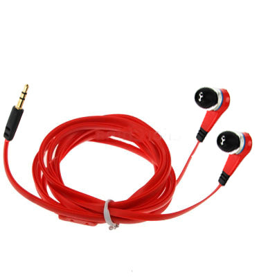 Street by 50 Professionally-tuned Ergonomic 3.5mm Plug Flat Wire Style In-Ear Wired Headphones for iPhone / iPad / iPod