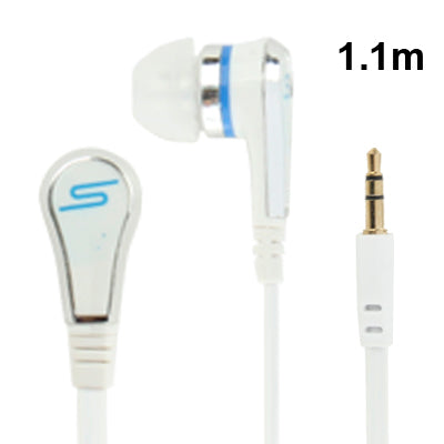Street by 50 Professionally-tuned Ergonomic 3.5mm Plug Flat Wire Style In-Ear Wired Headphones for iPhone / iPad / iPod